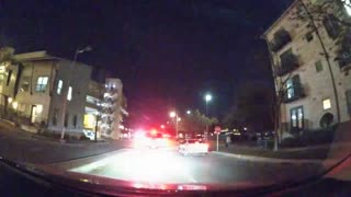 Braking — Pedestrian at Stop Sign