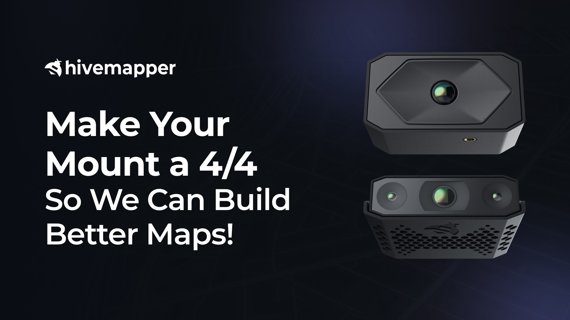 Make Your Mount a 4/4 So We Can Build Better Maps!